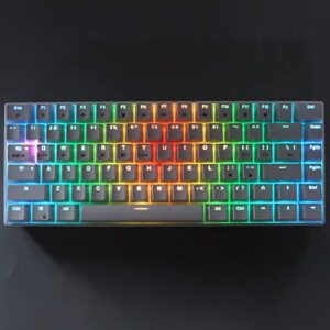 Gaming Keyboard, Wired Type C Mechanical Keyboard 82 Keys Ergonomic Design for Desktop Computer for