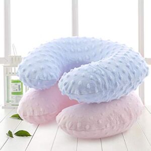 SIQITECHNO Kids Travel Pillows Inflatable Neck Pillow for Car Seat Airplane Portable Head Neck Support Pillow for for Road Trip Boys Girls U Shaped Pillow for Sleeping Rest