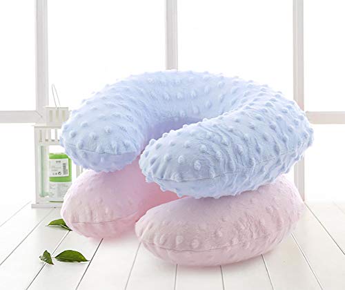 SIQITECHNO Kids Travel Pillows Inflatable Neck Pillow for Car Seat Airplane Portable Head Neck Support Pillow for for Road Trip Boys Girls U Shaped Pillow for Sleeping Rest