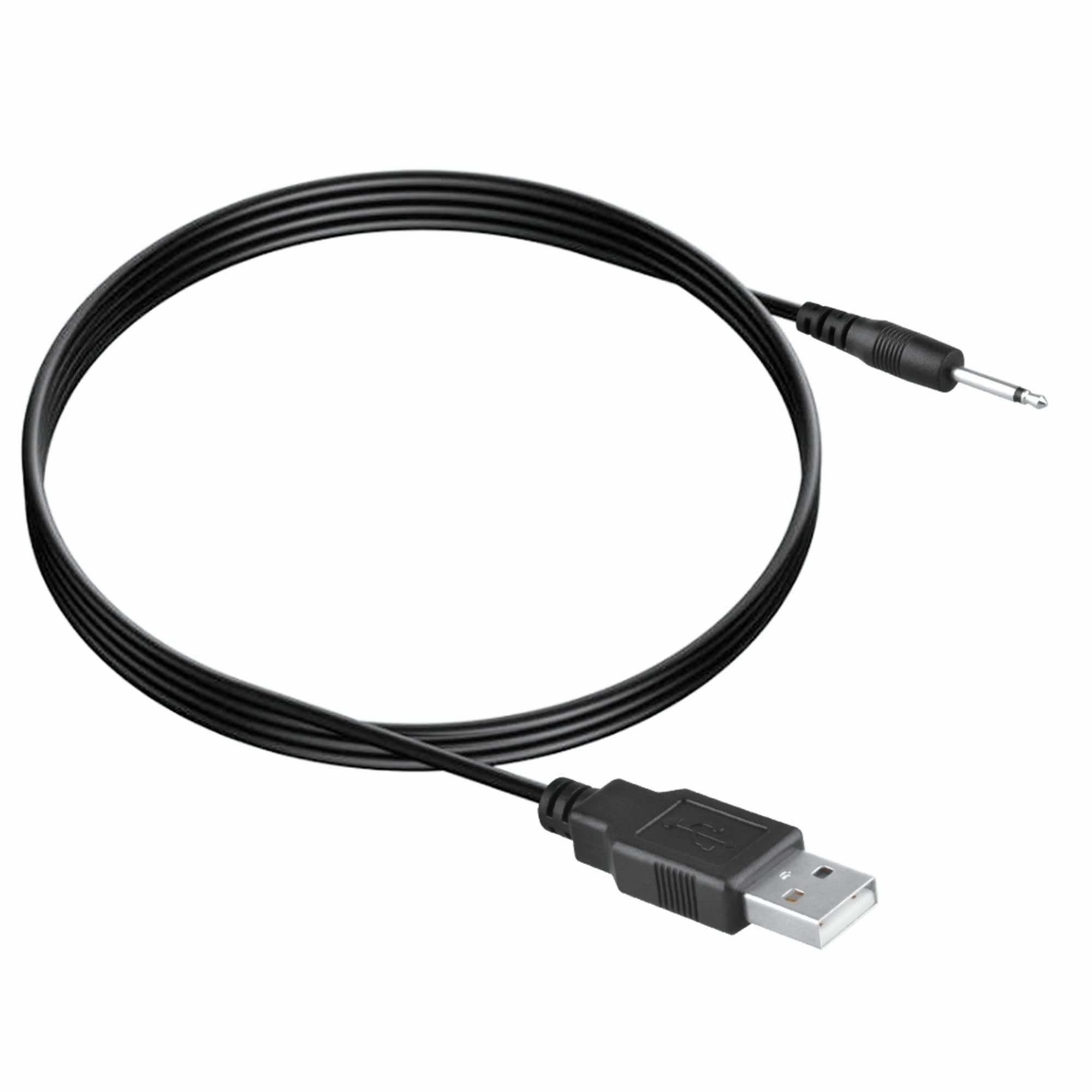 CJP-Geek 3ft Black USB to DC Power Charger Cable Cord Replacement for PSU