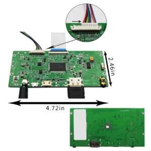 FanyiTek RTD2556T HDMI Controller Board EDP for 9.7inch 2048x1536 50HZ/60HZ LP097QX1 LTL097QL01 HQ097QX1 LQ097L1JY02Z IPS LCD Screen