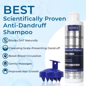 Anti Dandruff Shampoo Anti Fungal Dandruff Mens Shampoo | Medicated, Clarifying, Psoriasis & Biotin Shampoo w/Salicylic Acid | For Dry, Itchy, Flaky, Irritated Scalp & Hair Growth