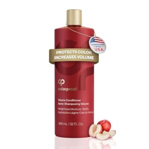 Colorproof Volume Conditioner for Women 32 Fl. Oz. Volume Conditioner, White Nectarine Scent, Sulfate Free Conditioner