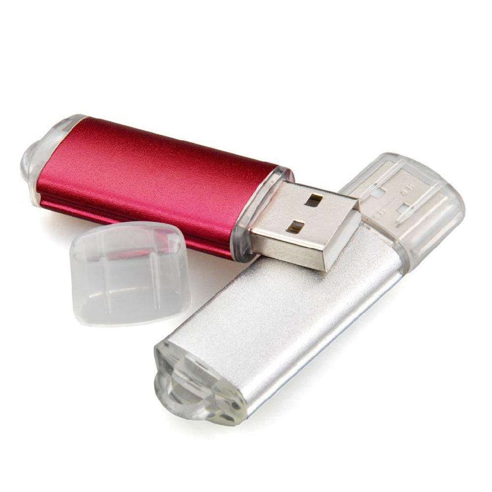 1 Pack 8GB Pink USB Flash Drive USB 2.0 Matte Metal Flash Drive with Transparent Plastic Cap for Data Storage Thumb Drive Jump Drive Pen Drive Bulk Memory Stick Zip Drives (Pink, 8GB)