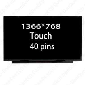 15.6" HD LCD Screen On-Cell Touch Display Assembly Replacement 40 Pins for HP 15-DY2074NR 15-DY4005CY