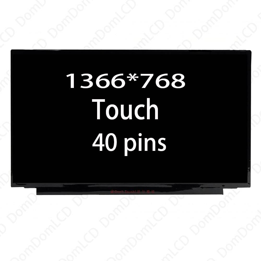 15.6" HD LCD Screen On-Cell Touch Display Assembly Replacement 40 Pins for HP 15-DY2074NR 15-DY4005CY