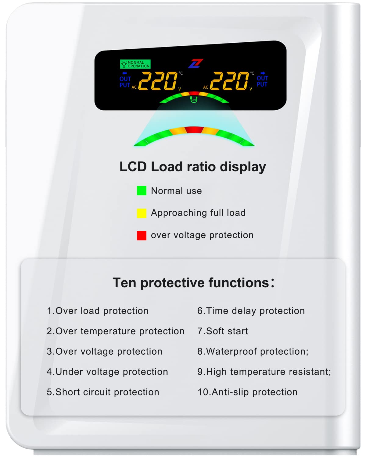 Step Up Transformer 110v to 220v 2000w Voltage Converter, 120v to 240v, No Noise,Suit for Juicer, Chocolate Machine and Other Appliances ，Using 220V Asia Euro Appliance in US