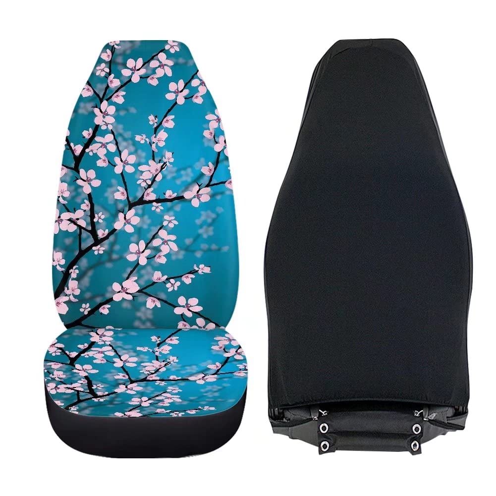 NDISTIN Plum Blossom Car Seat Covers Outdoor Travel Casual Car Seat Cushion Pad for Easy Install