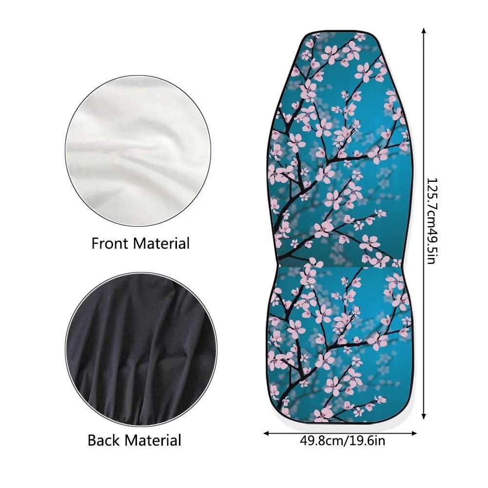 NDISTIN Plum Blossom Car Seat Covers Outdoor Travel Casual Car Seat Cushion Pad for Easy Install