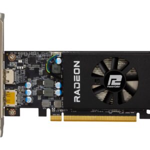 PowerColor AMD Radeon RX 6400 Low Profile Graphics Card with 4GB GDDR6 Memory