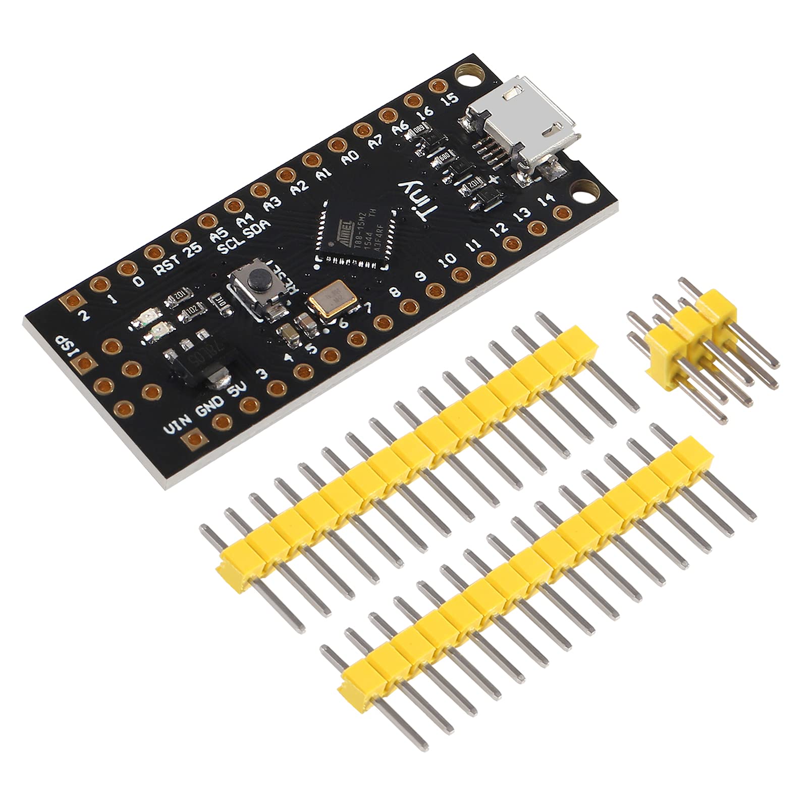 AITRIP 10pcs MH-Tiny ATTINY88 Micro Development Board 16Mhz /Digispark ATTINY85 Upgraded/Nano V3.0 ATmega328 Extended Compatible for Arduino IDE 1.0+ (OSX/Win/Linux)