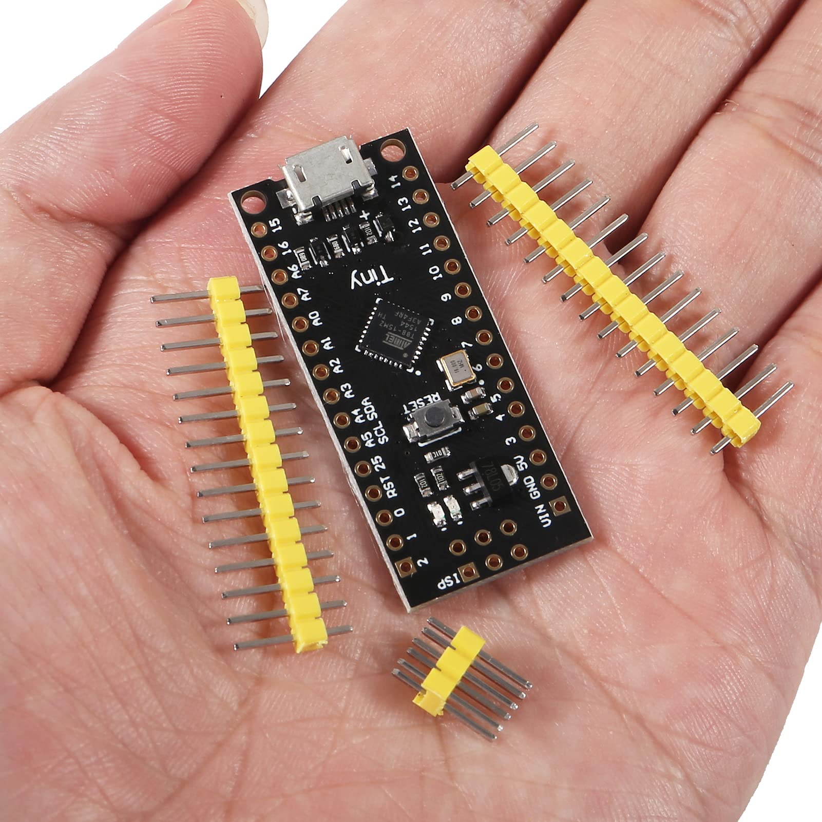 AITRIP 10pcs MH-Tiny ATTINY88 Micro Development Board 16Mhz /Digispark ATTINY85 Upgraded/Nano V3.0 ATmega328 Extended Compatible for Arduino IDE 1.0+ (OSX/Win/Linux)