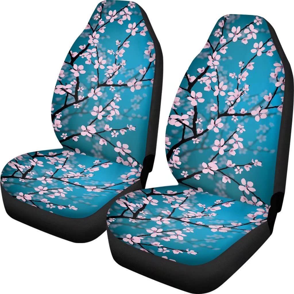 NDISTIN Plum Blossom Car Seat Covers Outdoor Travel Casual Car Seat Cushion Pad for Easy Install