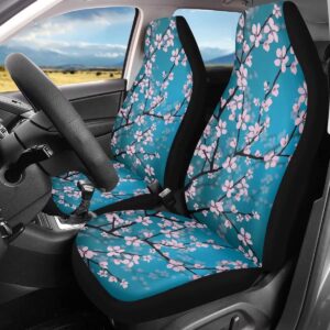 NDISTIN Plum Blossom Car Seat Covers Outdoor Travel Casual Car Seat Cushion Pad for Easy Install