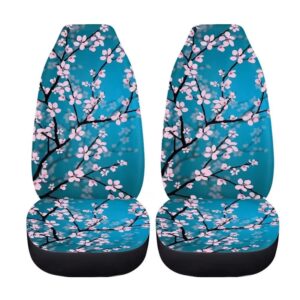 NDISTIN Plum Blossom Car Seat Covers Outdoor Travel Casual Car Seat Cushion Pad for Easy Install