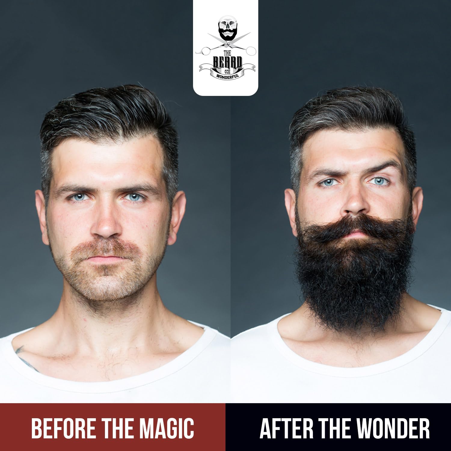 The Beard and The Wonderful Organic Beard-and-Moustache-Wax for Men, 30ml - Stronghold with Cedarwood Scent, Ideal for Beard Styling and Facial Hair Growth