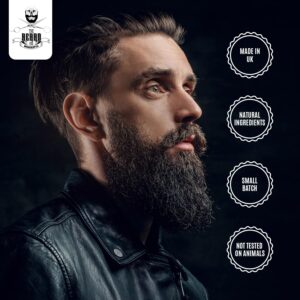 The Beard and The Wonderful Organic Beard-and-Moustache-Wax for Men, 30ml - Stronghold with Cedarwood Scent, Ideal for Beard Styling and Facial Hair Growth