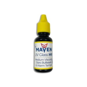 Maven UV Glass MV - Medium Viscosity 60cps UV Curable Resin for Windshield repars - 1 Liter Bottle, UOM is 1ml 30ml (1 oz)