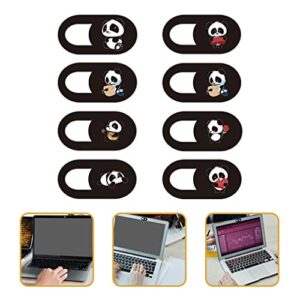 SOLUSTRE Computer Camera Computers Laptops 8pcs Camera Cover Cute Pattern Web Camera Cover Laptop Camera Cover Privacy Guard Protector (As Shown) Computer Camera Computers Laptops