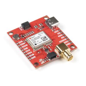 sparkfun gps breakout - neo-m9n, sma (qwiic) - gps board w/equally impressive configuration options - time-to-first-fix: cold: 24s hot: 2s - max altitude: 80,000m - 4 concurrent gnss