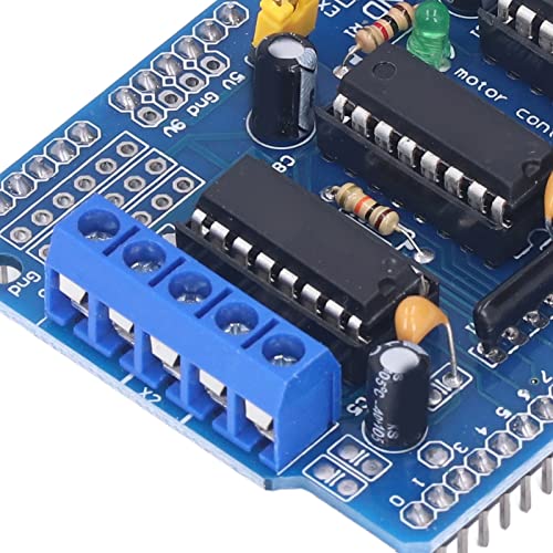 Stepper Motor Module, Simple Operation, Good Compatibility, L293D chip, Function Updates, Motor Driver Board for Electronic Experiments for DIY Robots