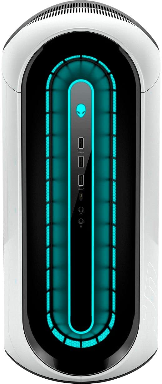 Dell 2022 Alienware Aurora R12 Gaming Desktop, GeForce RTX 3060 Ti 8GB GDDR6X, Intel 11th Gen 8-Core i7-11700F, 16GB HyperX DDR4 RAM, 512GB SSD+1TB HDD, Lunar Light White,1000W PSU, WiFi 6