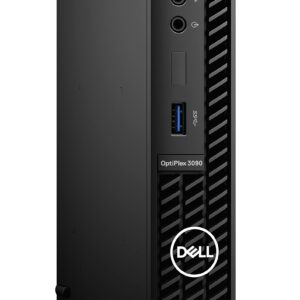 Dell 2022 Newest Optiplex 3090 Micro Form Factor Business Desktop, Intel Core i5-10500T, 16GB RAM, 1TB PCIe SSD, DisplayPort, RJ-45, Wi-Fi 6, Bluetooth, Wired Mouse&Keyboard, Windows 11 Pro, Black