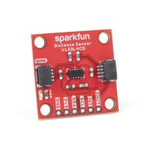 sparkfun distance sensor - 1.3 meter, vl53l4cd (qwiic) - 1mm to 1300mm measurement distance - 1 millimeter precision resolution with around +/-7mm accuracy - 2.6v to 3.5v power requirement