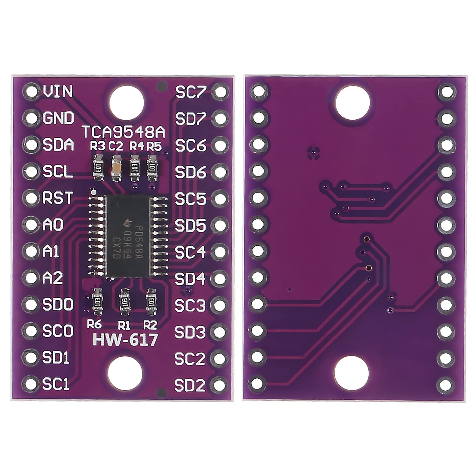 5PCS TCA9548A Expansion Board I2C IIC Multiplexer Breakout Board 8 Channel Expansion Board