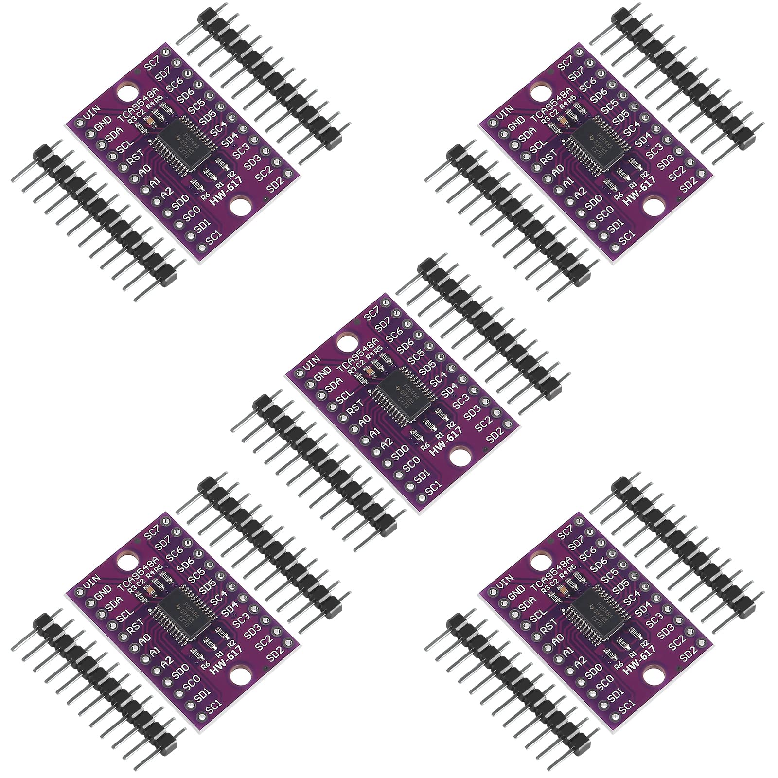 5PCS TCA9548A Expansion Board I2C IIC Multiplexer Breakout Board 8 Channel Expansion Board