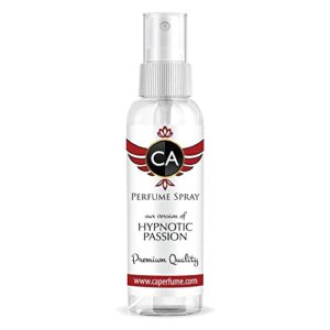 ca perfume impression of christian d. hypnotic passion for women replica version fragrance dupes concentrated long lasting eau de parfum spray refillable atomizer bottle2 fl oz/60ml-x1