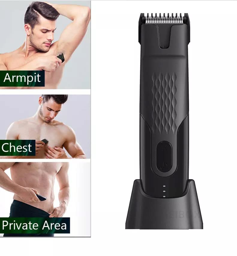 Extra body care Electric Body Shaver | Waterproof | Body Trimmer | with Universal USB Charging Blacklight, Beard Trimmer Body Groomer Waterproof with LED Light