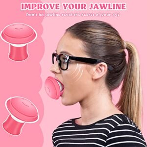 3 Pack Face Exerciser, Facial Yoga for Skin Tighten Firm, Jaw Exerciser, Double Chin Breathing Exercise Device Jaw Face Slimmer for Women and Men