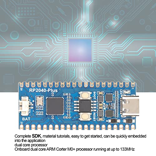 Development Card, TypeC Programmable Interface, Low Power Standby Buffer Hole Design RP2040 Plus Computer Development Card