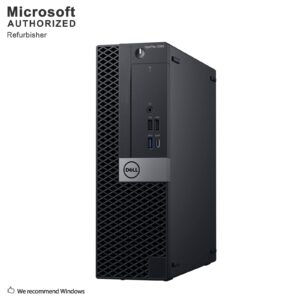 Dell OptiPlex 5060 SFF High Performance Desktop Computer, Intel Six Core i5-8500 up to 4.1GHz, 16G DDR4, 256G SSD, WiFi, BT, 4K Support, DP, Windows 10 Pro 64 Bit English/Spanish/French (Renewed)