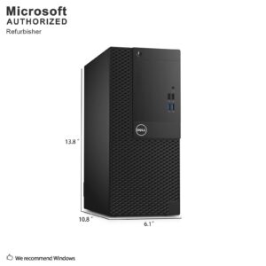 Dell OptiPlex 3050 Tower High Performance Desktop Computer, Intel Quad Core i7-6700 up to 4.0GHz, 16G DDR4, 1T, WiFi, BT, 4K Support, DP, HDMI, Win 10 Pro 64 English/Spanish/French (Renewed)