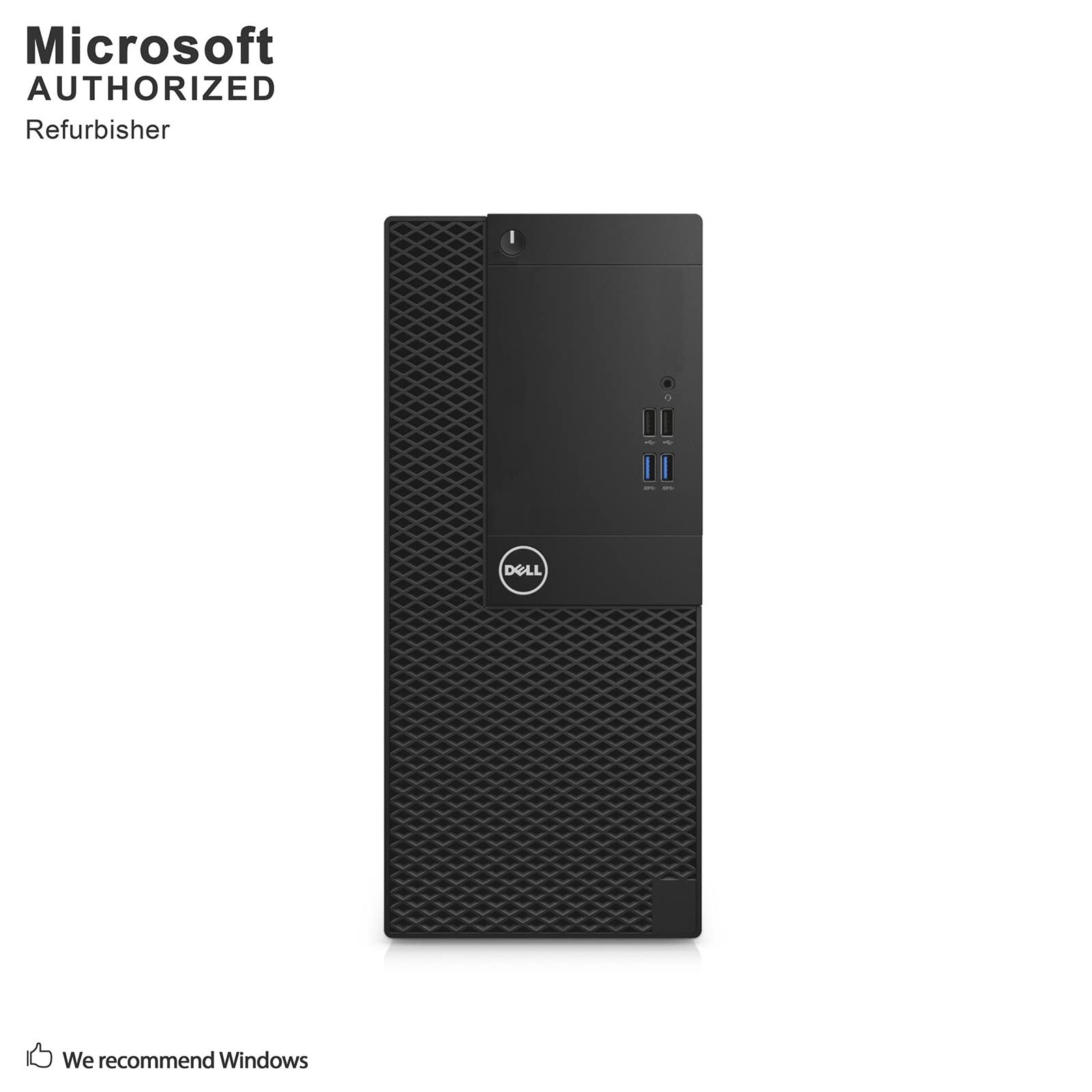 Dell OptiPlex 3050 Tower High Performance Desktop Computer, Intel Quad Core i7-6700 up to 4.0GHz, 16G DDR4, 1T, WiFi, BT, 4K Support, DP, HDMI, Win 10 Pro 64 English/Spanish/French (Renewed)