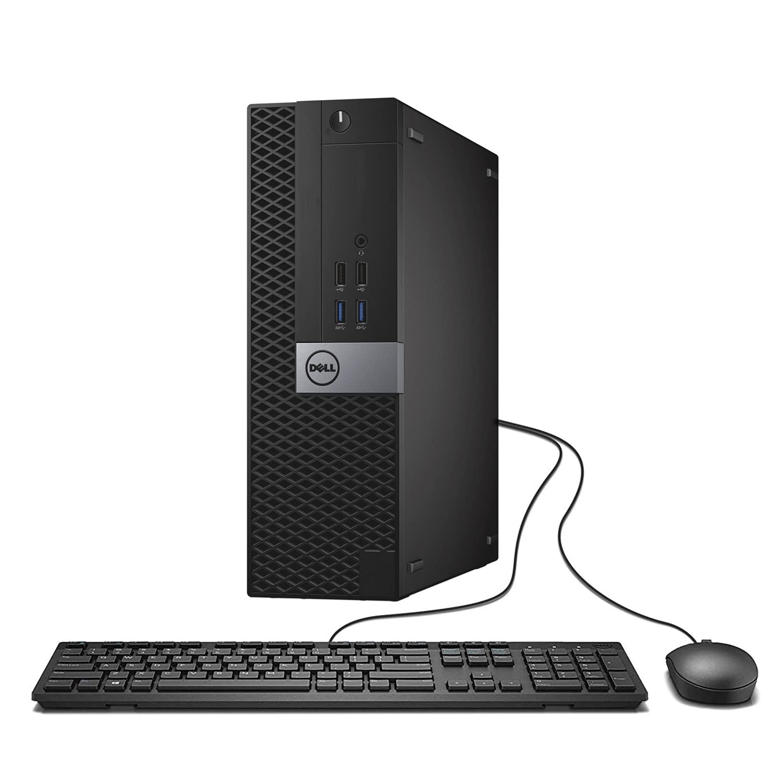 Dell OptiPlex 7040 SFF High Performance Desktop Computer, Intel Quad Core i7-6700 up to 4.0GHz, 16G DDR4, 1T, WiFi, BT, 4K Support, DP, HDMI, Windows 10 Pro 64 Bit English/Spanish/French(Renewed)