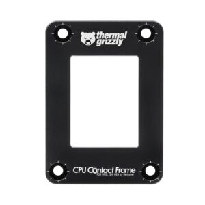 Thermal Grizzly - CPU Contact Frame Intel 12th Generation - for Optimized CPU Contact Pressure to Improve The Cooling Performance - Easy Install - by der8auer