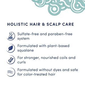 Dove CROWN Collection Holistic Hair Care for Coils and Curls Hydration Restore Paraben-Free Conditioner 11.5 oz