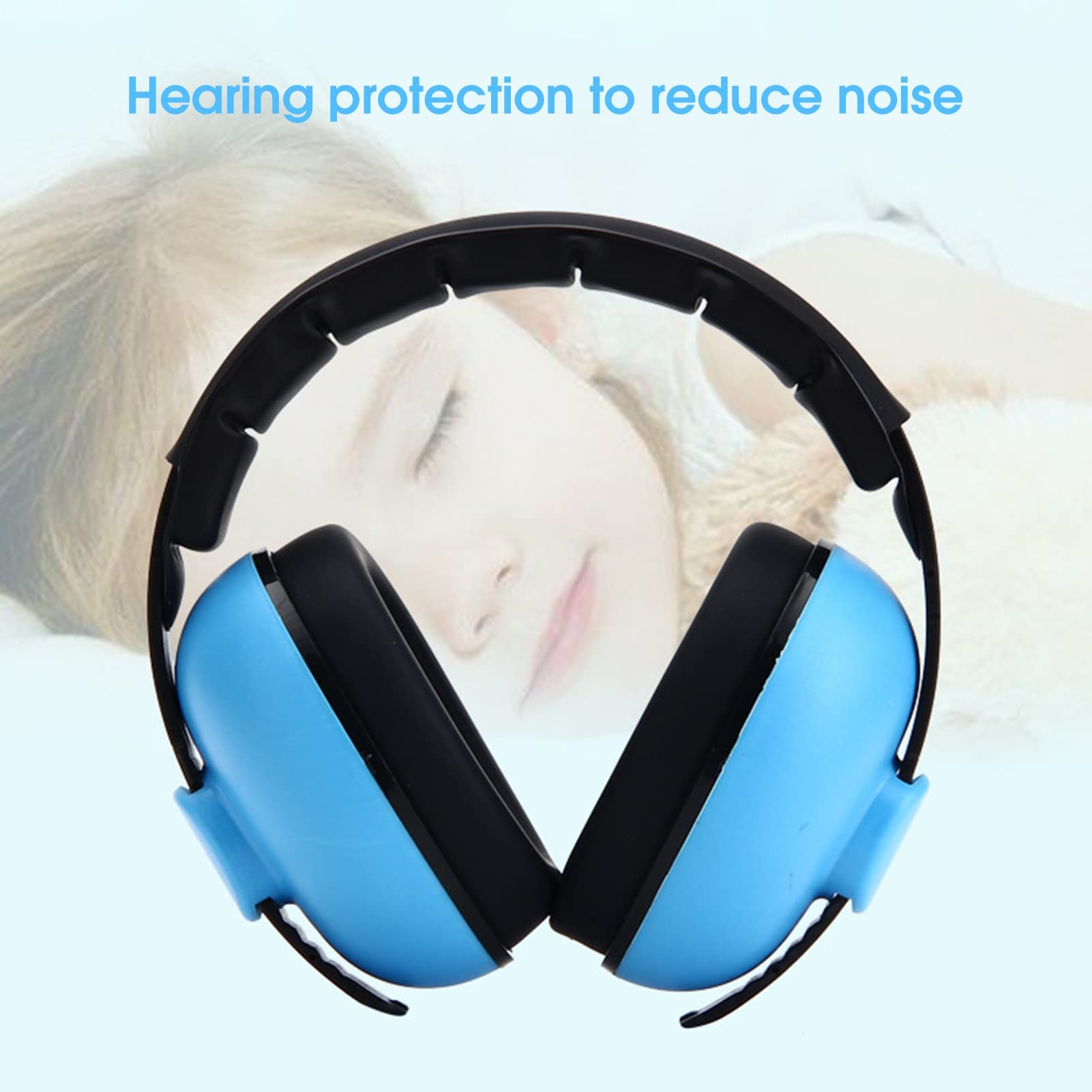 Child Earmuff Safe Hearing Protection Children -noise Protection Headphone compatible with Work Blue