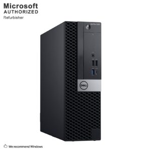 Dell OptiPlex 5060 SFF High Performance Desktop Computer, Intel Six Core i5-8500 up to 4.1GHz, 16G DDR4, 256G SSD, WiFi, BT, 4K Support, DP, Windows 10 Pro 64 Bit English/Spanish/French (Renewed)