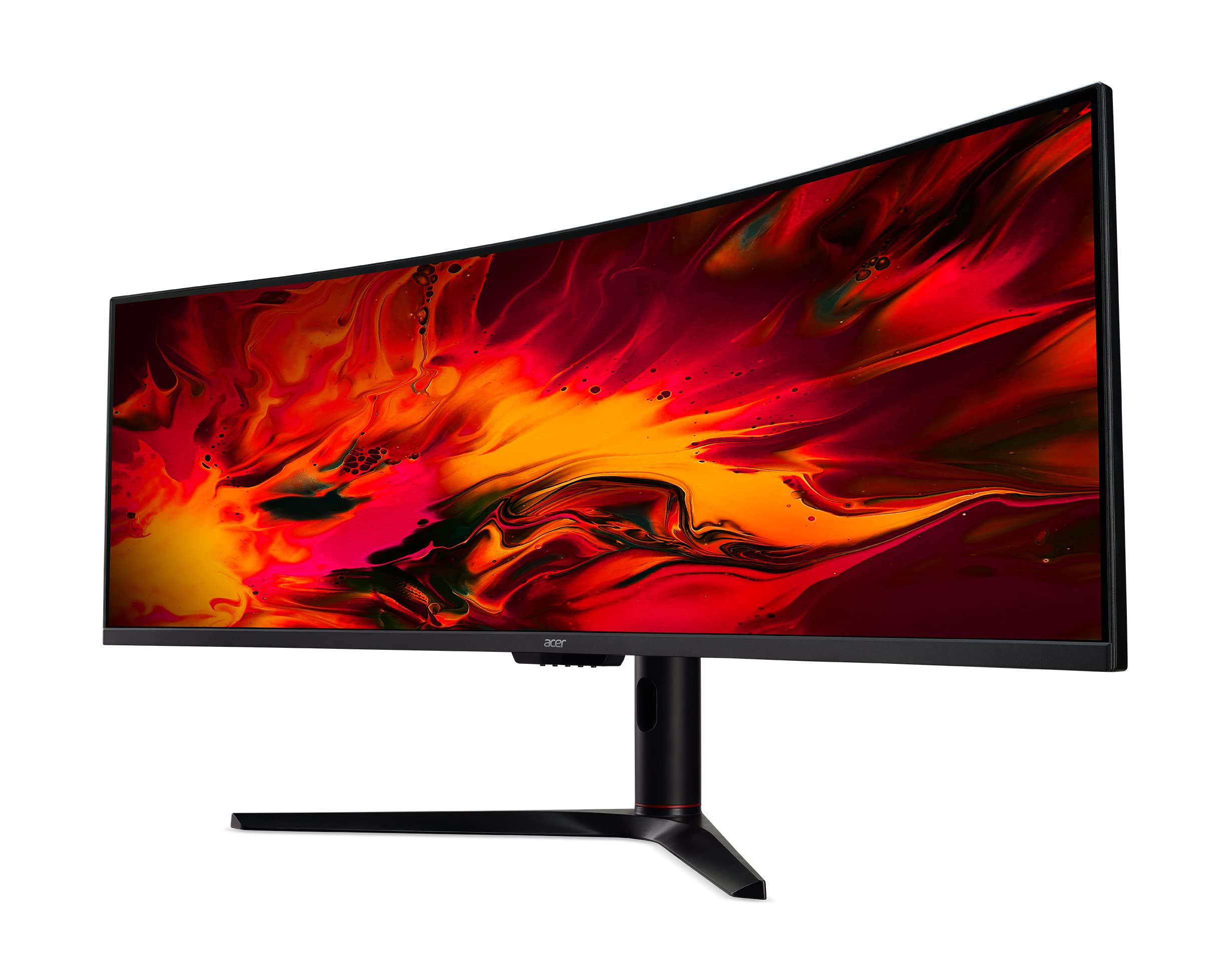 Acer EI491CUR Sbmiipphx 49" 1800R 32:9 Curved DQHD (5120 x 1440) Zero-Frame Gaming Monitor | AMD FreeSync Premium | Up to 120Hz | 4ms | 94% DCI-P3 | 2 x Display Port v1.4, 2 x HDMI 2.0 & 1 x Audio Out