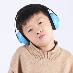 Child Earmuff Safe Hearing Protection Children -noise Protection Headphone compatible with Work Blue