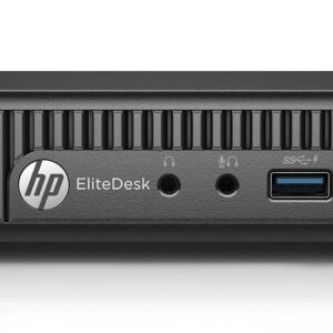 HP Mini PC 800 G1 Elitedesk Micro Desktop Computers Renewed,Intel Quad Core i5 up to 3.0GHz, 8GB Ram 256GB SSD, WiFi, VGA, Keyboarb & Mouse Included, Windows 10 Pro