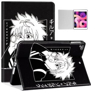 uppuppy case for ipad air 2/1st generation & for ipad 5th(2017)/6th(2018)/pro 9.7 inch anime cartoon cool cute kawaii partten folio a1474 a1475 a1566 a1673 cover cases for teens girls