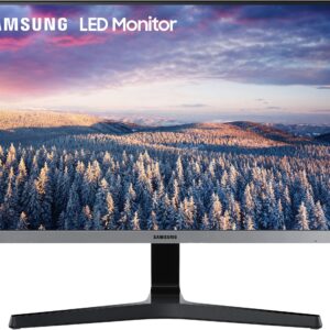 Samsung - 24" LED FHD AMD FreeSync Monitor with Bezel-Less Design (HDMI, D-sub) - Black