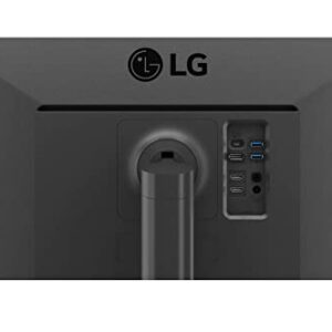 LG 27BN85UN-B 27” IPS UHD 4K Monitor (3840x2160) with USB Type-C, VESA DisplayHDR 400, MAXXAUDIO Built-in Speakers, Gamer, FPS, or RTS Mode, Radeon FreeSync™, Dynamic Action Sync & Black Stabilizer