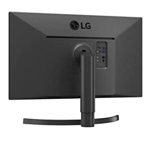 LG 27BN85UN-B 27” IPS UHD 4K Monitor (3840x2160) with USB Type-C, VESA DisplayHDR 400, MAXXAUDIO Built-in Speakers, Gamer, FPS, or RTS Mode, Radeon FreeSync™, Dynamic Action Sync & Black Stabilizer