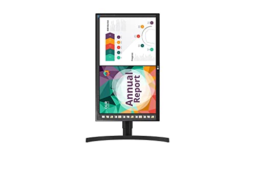 LG 27BN85UN-B 27” IPS UHD 4K Monitor (3840x2160) with USB Type-C, VESA DisplayHDR 400, MAXXAUDIO Built-in Speakers, Gamer, FPS, or RTS Mode, Radeon FreeSync™, Dynamic Action Sync & Black Stabilizer